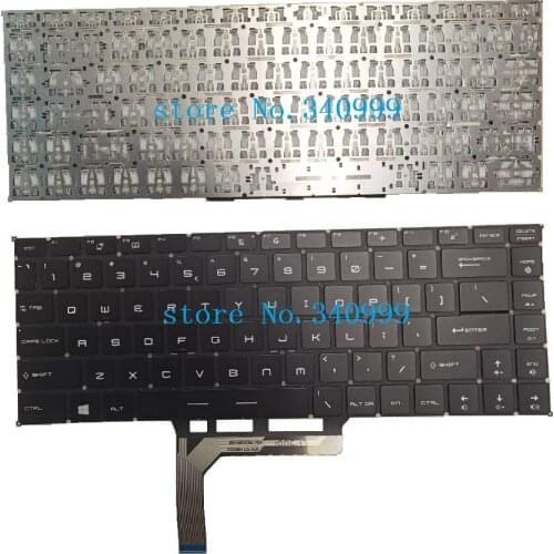 NEW For MSI GS65 GS65 Stealth GS65VR MS-16Q2 Keyboard Backlit US