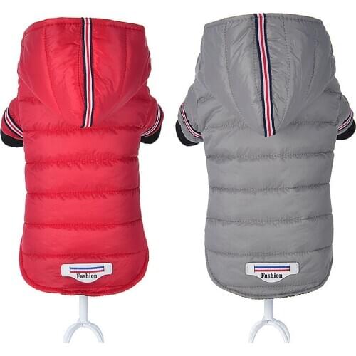 Small Dog Clothes Winter Chihuahua Clothing Pet Jacket and Coat Waterproof ropa para perros for Small Medium Dog Red