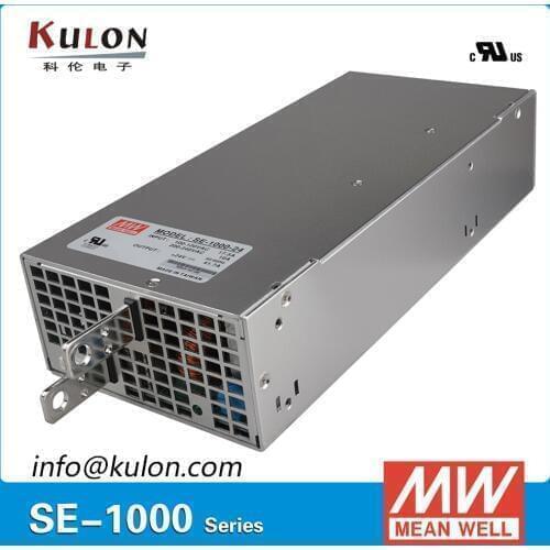 Original Mean Well SE-1000 AC to DC Power Supply 1000W 5V/150A 12V/83.3A 24V/ 41.7A 48V/20.8A lighting Transformers LED Driver