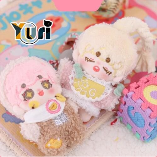 No Attributes Star Eye Lucky Boy Girl 10cm Plush Starfish Doll bODY Clothes Cute Gift Sa Rua