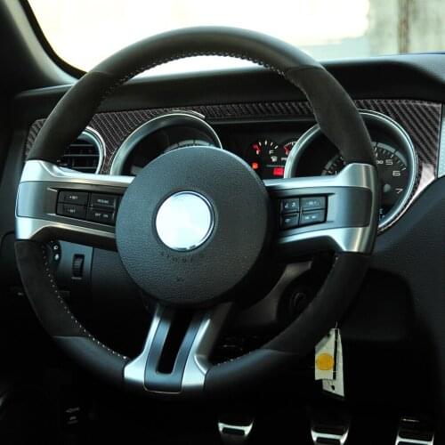 It Is Suitable For 09-13 Ford Mustang The Carbon Fiber Left Air Outlet Instrument Panel