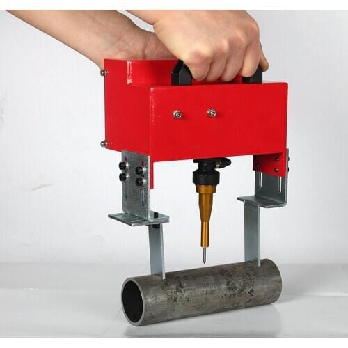 With Round Bracket Portable Metal Pneumatic Dot Peen Marking Machine For VIN Code(100*20mm) Frame chassis number 220V/110V