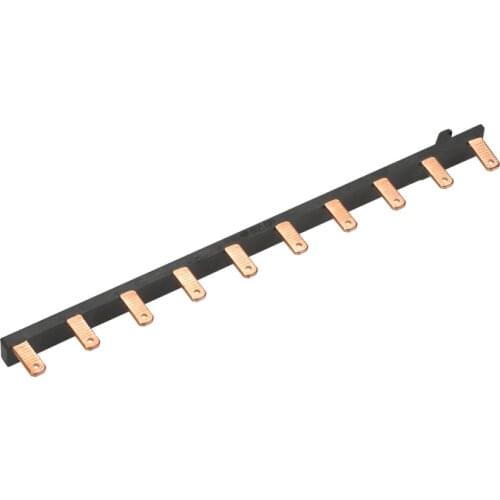 1pcs Electric Busbar 1P 63A B10 copper national standard, new modular combination open connection Copper Busbar