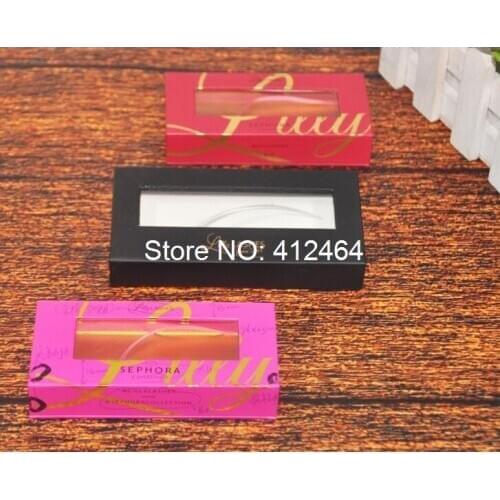 UV Protected folding chocolate bars packaging brown kraft paper box,Custom Eyelash Packaging Box For Makeup ---PX2013