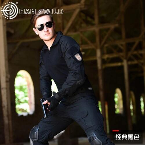 Tactical Camoufalge Ghillie Suit Army Airsoft Paintball Suits Hunting Clothes Shirt + Pants With Detachable Knee Elbow Pads