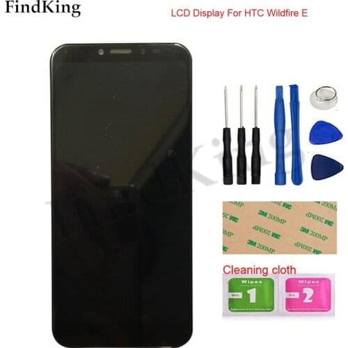 High Quality LCD Display For HTC Wildfire E LCD Display Touch Screen Digiziter Assembly For Wildfire E Replacement