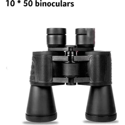 10×50 HD binoculars low light night vision long distance