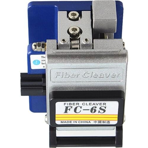 2PCS/Lot FC-6S FTTX FTTH Easy SplicerFiber OpticOptical fiber cutting knife, Fusion Splicer Cleaver Automatic Focus Function