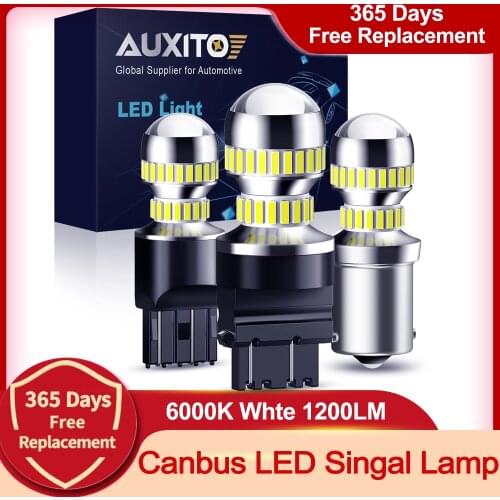 2x T20 Led W21/5W 7443 7440 DRL Reverse Singal Light 3156 3157 Car Leds Bulb 1156 BA15S P21W R5W Led Turn Lights New 6000K White