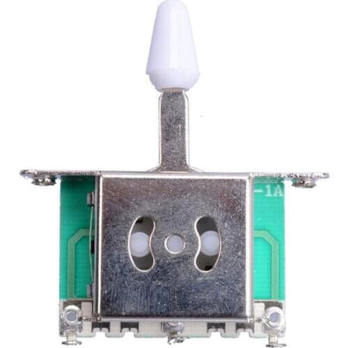 3/5 Way Guitar Pickup Selector Switch with Black Tip Cap for FD TL Style Electric Guitar Guitarra Part Accessories