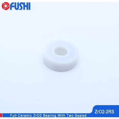 6901 Full Ceramic Bearing ZrO2 1PC 12*24*6 mm P5 6901RS Double Sealed Dust Proof 6901 RS 2RS Ceramic Ball Bearings 6901CE