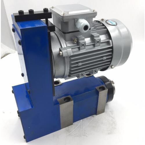 MT3 BT30 ER32 Power Head V-Belt Spindle Unit 2500rpm 6000rpm with 1.5KW 2HP Induction Motor CNC Milling Drilling Cutting Machine
