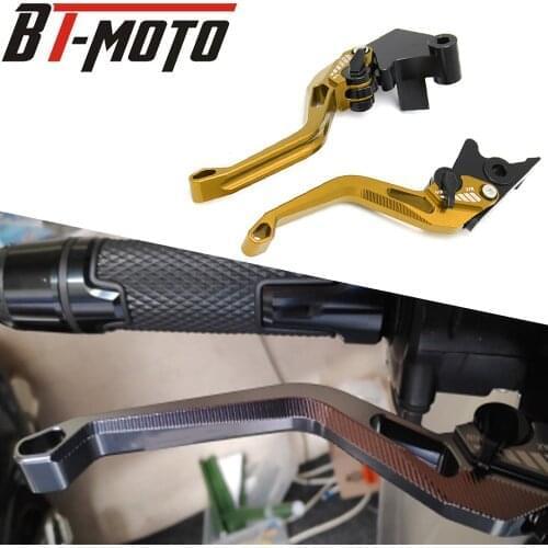 For Ducati MONSTER S4 2001 2002 2003 PAUL SMART LE 2006 3D Rhombus Short Handle Motorcycle 5D Adjustable Brake Clutch Levers