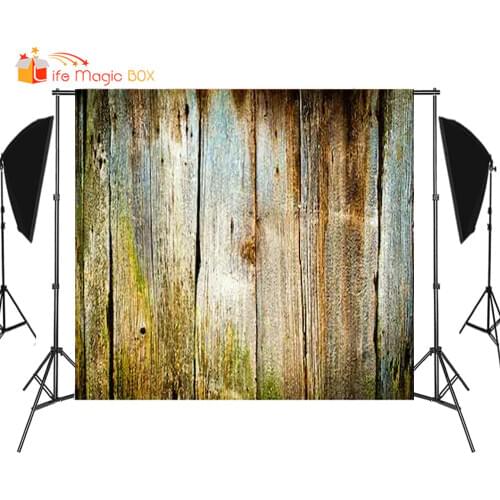 Wood Photo Background Rustic Vinyl Birthday Backdrop Photography Party Custom Photobooth Studio Props Newborn Baby Photoshoot