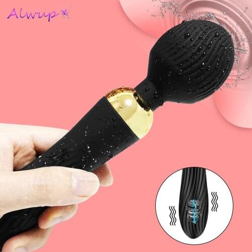 Powerful AV Magic Wand Vibrator Female Sex Toys for Women Couples Clitoris Stimulator Dildo Vibrating Sexules toys for Adults 18