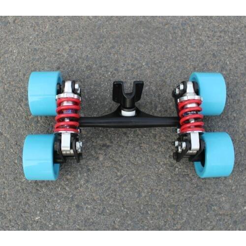 Skateboard Truck Aluminum Bridge New 4 Wheels Skateboard Bridge Long Board Truck Skateboard Truck Wheels