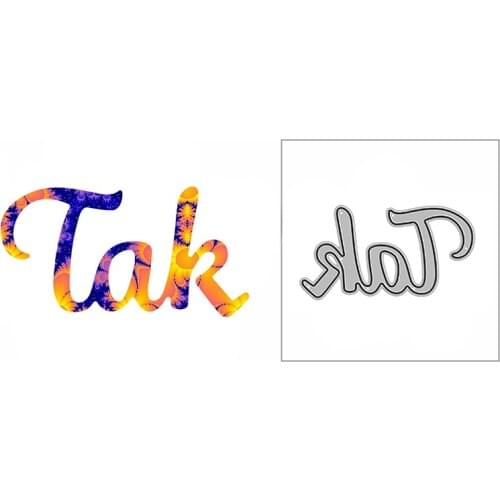 New So Czech Word Craft Embossing Mold 2021 Metal Cutting Dies for DIY Decorative Scrapbooking Paper Album Card Making No Stamps