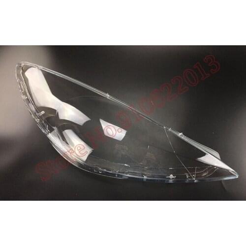 Front Headlight Cover For Peugeot 307 Headlamps Plastic Cover Lampshade Glass Headlamp Head Light Case Lamp Shell 2008-2012