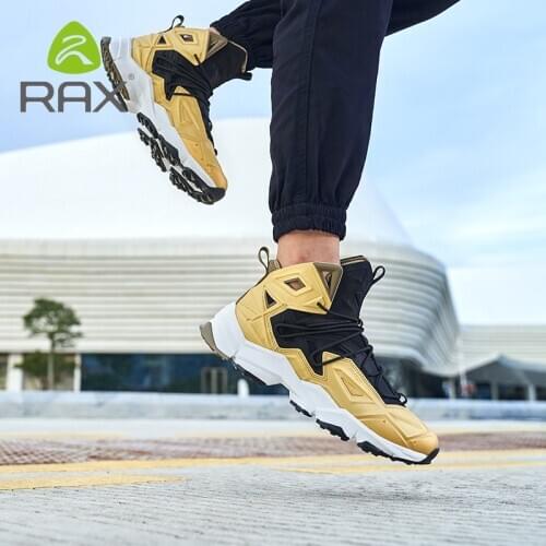 RAX Hiking Boots Men Outdoor Sports Sneakers for Men Trekking Shoes Lightweight Breathable Multi-terrian Sports Shoes