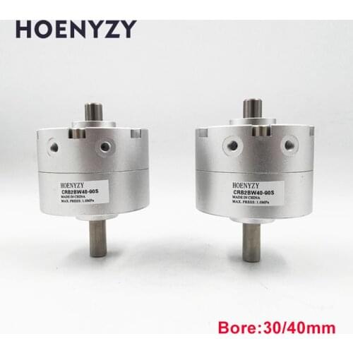 CRB2BW/CDRB2BW Series SMC Type Rotary Actuator CRB2BW30 CDRB2BW40-90S/180S/270S Single Vane Pneumatic Cylinder Bore 30/40 mm