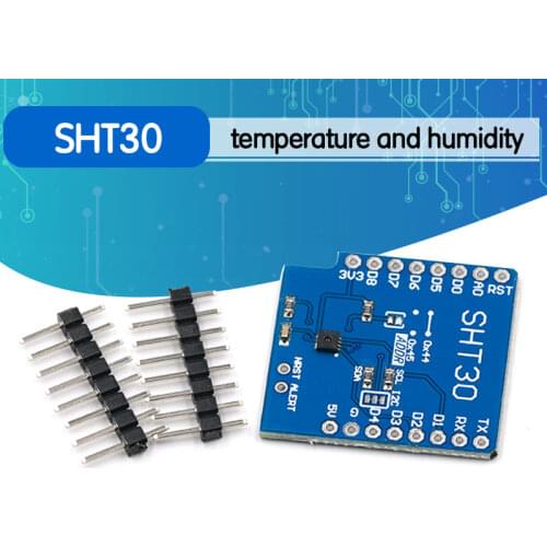 SHT30 Shield for WEMOS D1 mini SHT30 I2C digital temperature and humidity sensor module