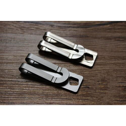 Titanium Wallet Notes Folders Belt Key Chain Exquisite Workmanship