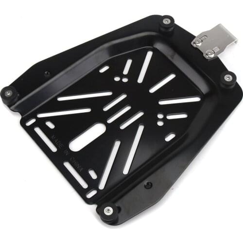 Universal 45L 55L 65L 80L Motorcycle Rear Top Luggage Box Storage Case Trunk Cargo Toolbox Bracket Plate Shelf Holder Accessory