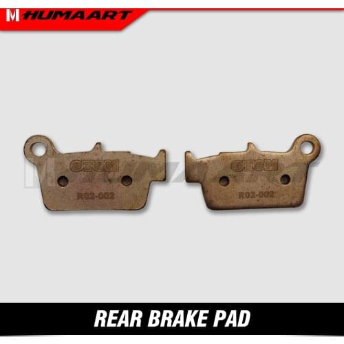 HUMAART Dirt Bike Rear Brake Pad for YZ250F YZ450F GAS GAS EC KX250F KX450F RMZ Motocross Enduro