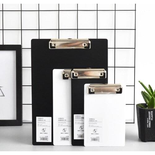 A4 A5 Notepad Memo Pad Board Clip Loose-leaf Notebook File Writing Clamps