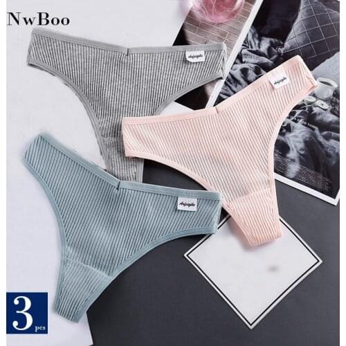 Womens Clothing Cotton Thong Wholesale Fat Girl Underwear Set Seamless Spandex Panties
