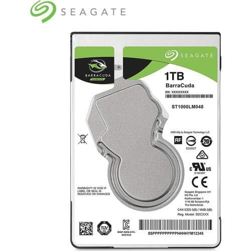 Seagate 1TB 2.5" hard drive for Laptop 7mm 5400RPM SATA 6Gb/s 128MB Cache hdd For Laptop ST1000LM048