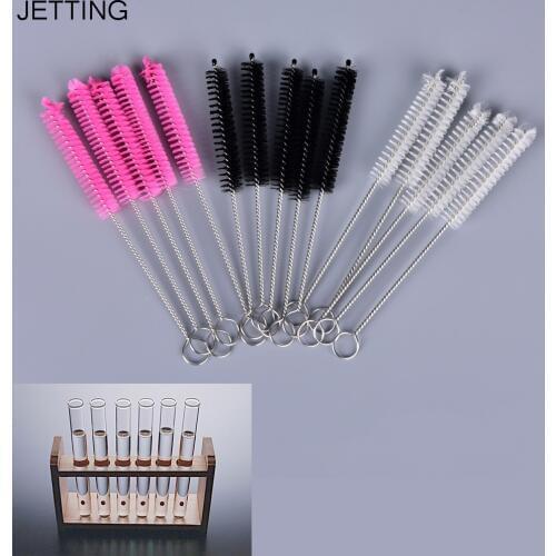 5PCS Chemistry Test Tube Bottle Washing Brush School Laboratory Supplies