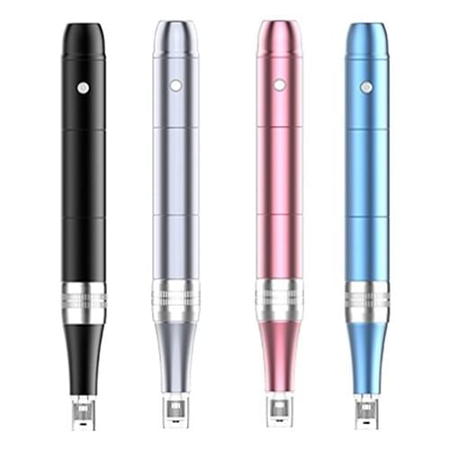 Electric Needle Micro Rolling Pen Wireless Skin Care Face Beauty Exfoliate Shrink Pores Machine Microblading Needles Mesotherapy