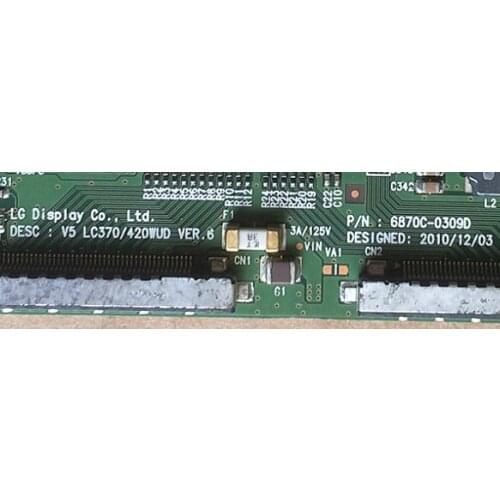 Free shipping T-CON V5 LC370/420WUD 6870C-0309D Original parts