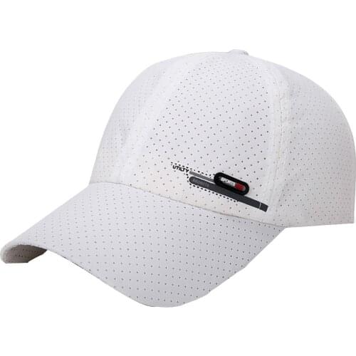 Male mens baseball cap Breathable Mesh caps gorras hombre adjustable baseball caps for Dad trucker cap