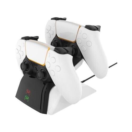 Dual Charging Dock Fast Charger For PS5 Wireless Controller Charging Cradle Station For Sony PlayStation5 Joystick Gamepad