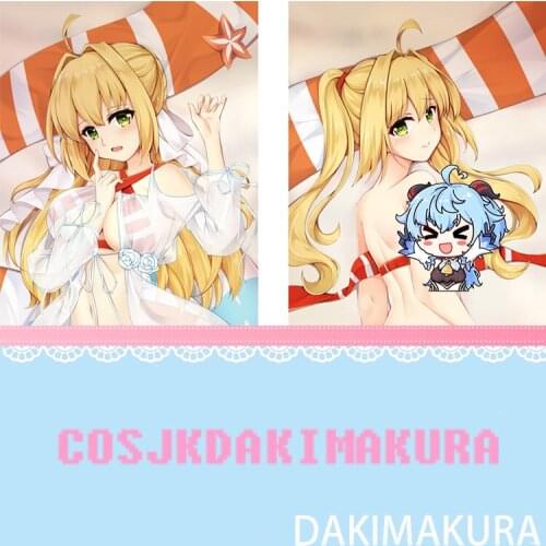 Fate/EXTRA Nero Claudius Caesar Augustus Germanicus Anime Dakimakura Female HD Print Pillowcase Body Hugging Pillow Cover Case