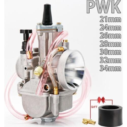 Motorcycle Carburetor PWK 21 24 26 28 30 32 34mm Carb For ATV Scooter Dirt Pit Bike Motorbike Carburetor Motocross Accessories