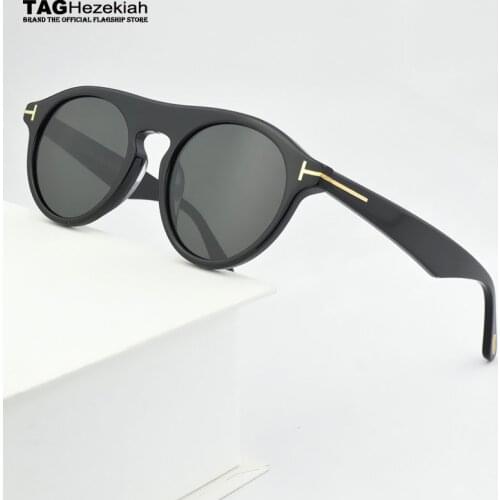TF0633 Round Sunglasses Womens Vintage high quality luxury brand sunglasses for men Retro sun glasses for women fashion 2021