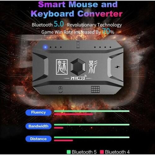 Hot Sale For PUBG Mobile Gamepad Controller Plug and Play Gaming Keyboard Mouse Android Phone to PC Converter Adapter For iPhone