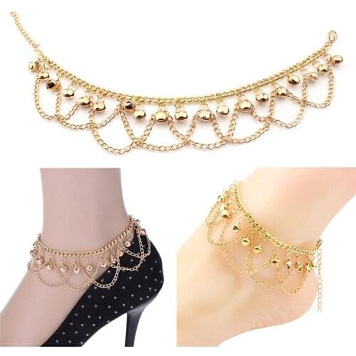 Fashion Women Chain Anklet Bracelet Barefoot Sandal Beach Foot Jewelry