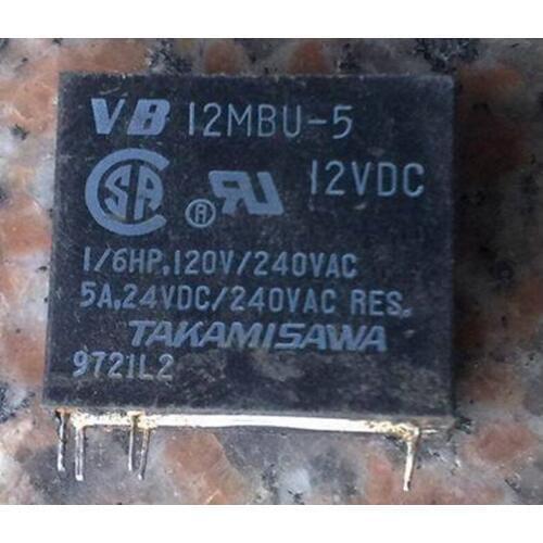 Wholesale 10pcs/lot relay 12MBU-5 12VDC