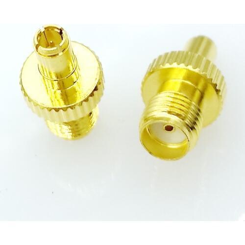 SMA to TS9 Wireless router antenna conversion connector SMA Female to TS9 Male RF Coax Adapter convertor Goldplated 1pcs
