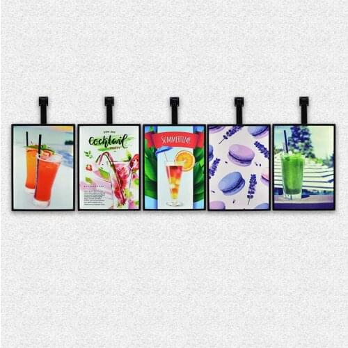 Light box aluminum profile led menu light box for restaurant light box