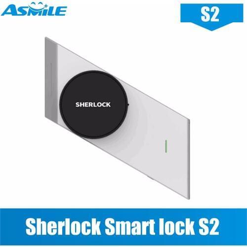 Hot In Stock Xiaomi Sherlock Smart lock S2 mijia Smart door lock Keyless Fingerprint+Password work to Mi home app phone control