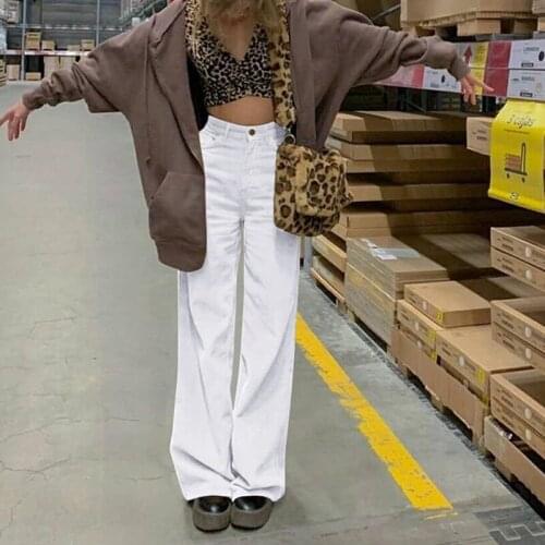 Vintage Oversized Corduroy Baggy Pants Women Harajuku y2k Brown Wide Leg Pant Streetwear Jogger High Waist Trouser 2021 Spring