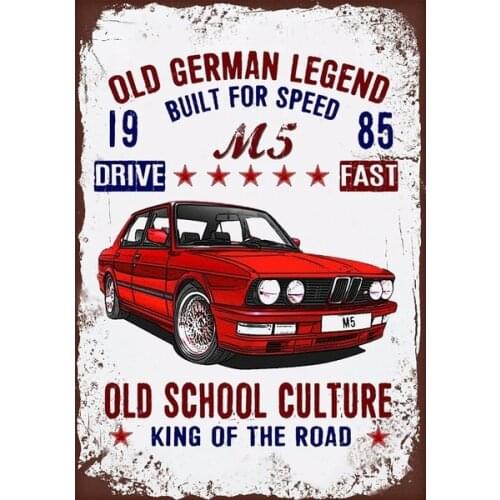 Vintage French Car Tin Sign Bar Pub Home Wall Decor Metal Art Poster Retro Tavern Cafe Club Plaque