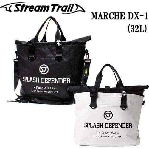 Stream Trail Waterproof Bag Outdoor Marche DX-1 32L Dry Shoulder Bag Tote Bag Sack Water Resistant Roll-Top Closure Daypack