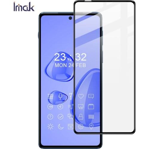 For Motorola Moto Edge 20 Pro 2021 Tempered Glass IMAK Full Cover Front Film Glass Motorola Edge20 Lite Edge S Pro Temper Screen