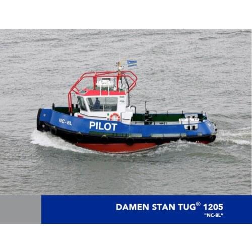 Damen stan tug 1205 Scale 1/48 270 MM Model ship kit for RC model